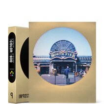 Кассета Color Round Gold Frame для Polaroid 600